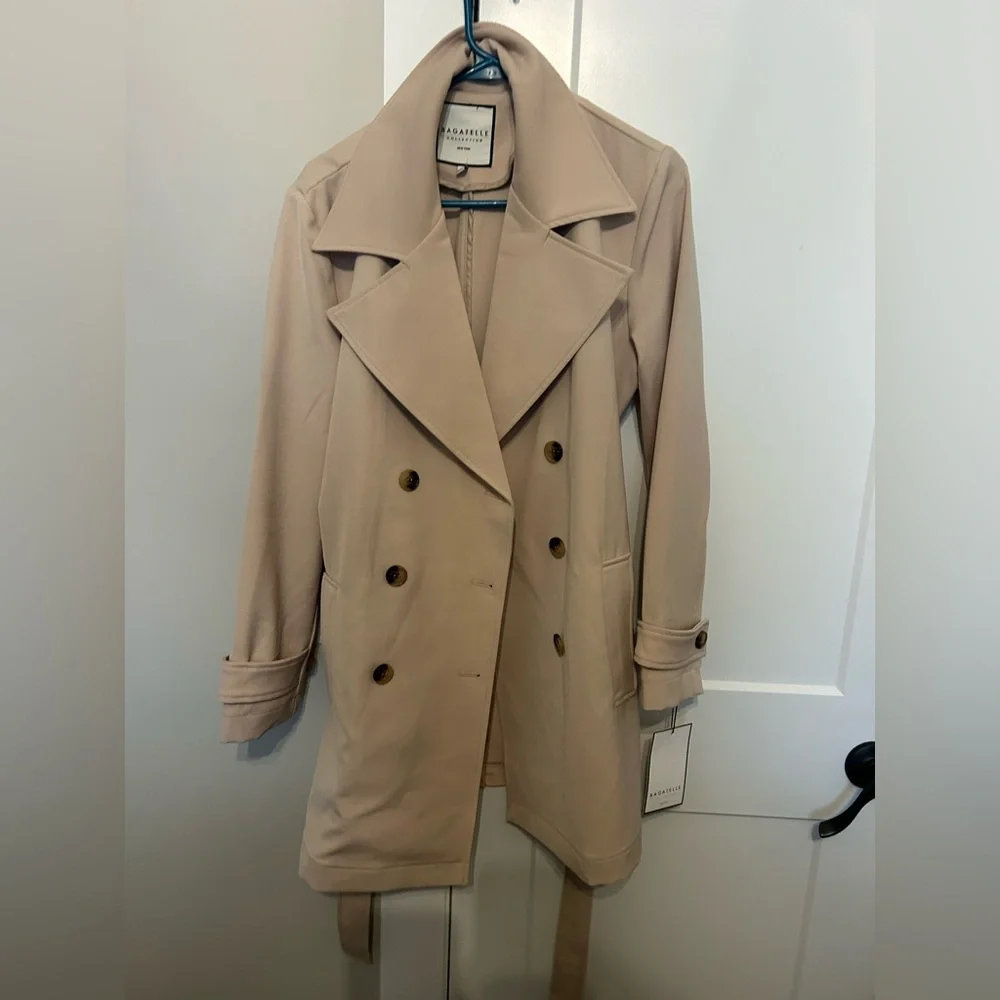 Bagatelle Classic Beige Trench Coat - Picture 2 of 8